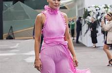 jodi anasta accidentally sheer frock showed clings flashes daily