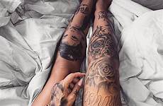 leg tattoos sleeve meaningful feminine beattattoo tasteful