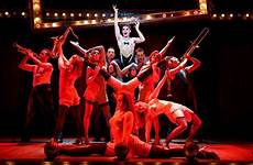 cabaret emcee theatre harrison randy hits delightful notes right touring roundabout joan cast national company