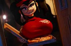 pizza delivery tips deviantart thicc blender female