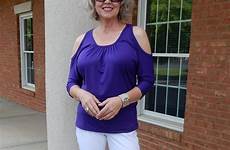 frumpy fifty susan laporte daphne shoulder cold street matures passionate purple top perfectly covered wore animal below version print