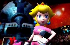 peach gif mario strikers princess animations daisy gifs giphy nintendo deviantart tumblr princesa saved