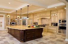 kitchen luxury large remodel kitchens big designs floor layout room modern remodeling idea house plans ceiling decor brown white amazing