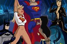 superheroes comics justice sex league batman xxx bdsm toonbdsm woman wonder acme supergirl bondage catwoman tied dc rape dcau bound