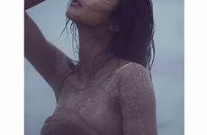 lais ribeiro nude photoshoot beach topless aznude naked