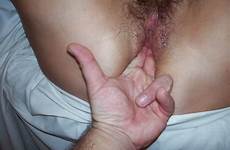 hairy finger pussy fuck wife friends friend wifes thumb