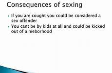 consequences sexting presentation