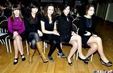 group pantyhose nylons skirt heels tights teen girls fashion outfit dress girl elegant september