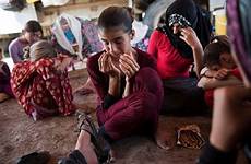yazidi yazidis raped isis slaves horrors sexual slavery iraq iraqi slave kidnapped arabs rape sectarian fears stokes betrayal trained