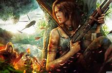 raider tomb wallpaper lara croft game fan sexy pc games characters soldier girls reboot wallpapers competition jungle movie 1920 artwork