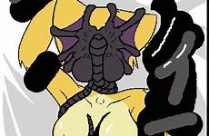 alien facehugger belly inflation egg xenomorph pregnant female rule rule34 anthro nude games chestburster breasts gif furry franchise managan katia