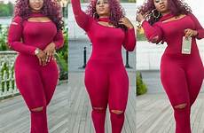 thick nigerian curvy naija sexy body nigeria shape massive booty based instagram tight her flaunt lady thrills girl damn commotion