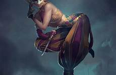 jester circus dnd bard fantasy dani mccole artstation illustrator rogue dragons esther spie rpg oc personnages