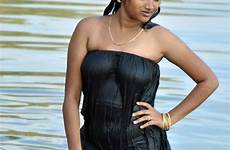 tamil pavadai girl bathing wet sticking body hot sexy inner women