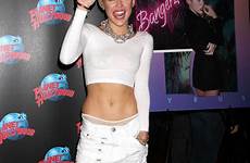 cyrus miley party lingerie release wears record looks entertainment tweeted few check huffpost
