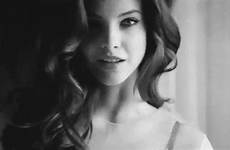 gif white model gifs palvin barbara giphy pretty animated angel everything has