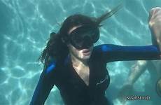 drown drowning scuba wetsuit diver skin