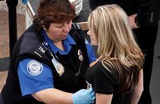 tsa security airport down pat sexy feel female bounds beyond goes maneuvers stranger her panty liner search post agent 2010