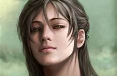 fantasy male boy character richards hair deviantart brown haired elves portraits characters artwork female portrait concept google medieval white 5e