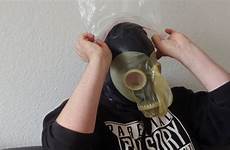 breathplay hood gasmask plasticbag