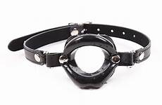 gag ring lips mouth open bdsm bondage rubber toys fetish leather head sexy slave sex