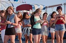 social teens addicted girls lives
