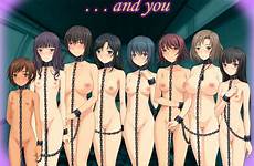 slave nude girls chains bondage multiple leash gelbooru lineup collar pussy hentai anime xxx coffle happy sub bdsm nipples respond