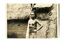 bali native balinese postcard rppc