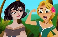 tangled rapunzel cassandra princess animationxpress adventures animatrix