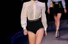 runway gigi hadid fashion blouse hilfiger teen tommy vogue fall natural rapho gamma getty via week