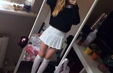 skirts selfies pleated