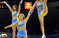 ucla cheerleaders cheer cheerleader cheerleading flexible ncaa provocatively malfunction uniforms paperblog