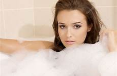 bath woman relaxing stock bathtub closeup young bathin bathing attractive depositphotos