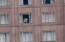naked man window hotel blown panorama reveals shanghai expand contract