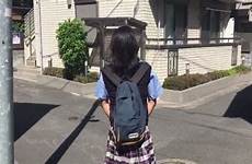 girl japanese school viral video followed cameraman creepy netizens shocks twitter being nextshark