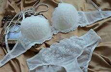 bra aesthetic white panties lace lingerie set underwear floral luxury brief french sets delicate embroidery