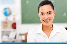 teacher female beautiful classroom school shutterstock stock preview royalty