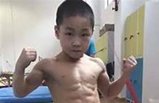 china boy chinese old year abs pack people daily