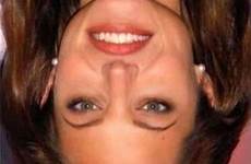 illusions optical upside down turn eyes mouth mind scary flipped laugh girl flip