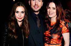 atwell hayley chris evans olsen elizabeth stunning adorably together partying funniest