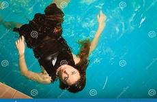 pool floating relaxing swimming woman water preview