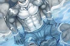 shark gay sharks furry male anthro buff naked muscle tumblr nsfw cock サメ weasyl gaf todex