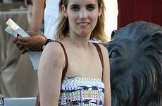 emma roberts tiny tube shorts down her she hot coachella fun being strips parties desert freeloader so collette toni old