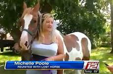 horse woman her horses stolen reunited touching decade moment shows pool while she his had he after opie devastated disappearance