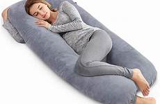 pillow pregnancy shaped body unique full cover removable velvet zipper popsugar copy