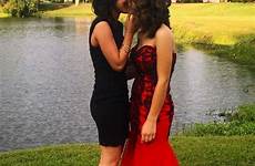 prom lesbian couples lesbians kiss kissing tumblr couple cute saved