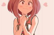 uraraka ochako boku ochaco femeninos