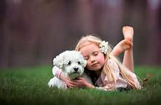 dog girl little wallpaper her cute child preview click