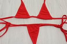 micro bikinis mini string extreme thong swimwear sexy triangle hot beach women swimsuit bathing set bandage dhgate costumes erotic lingerie