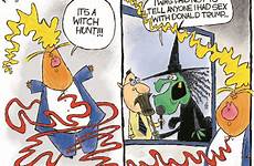 witch hunt cartoon independent those necessarily viewpoints expressed reflect author above do